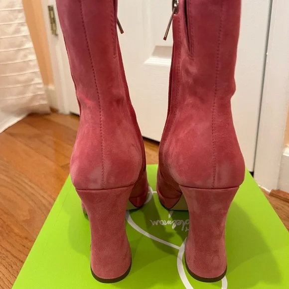 Sam Edelman Jaye Pink Boots - Picture 6 of 6